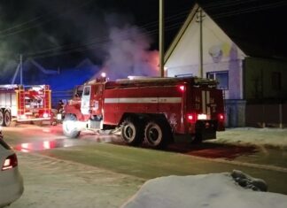 Из-за неисправности печного отопления в Камне-на-Оби вновь произошел пожар