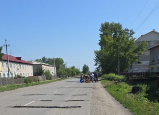 В Камне-на-Оби начался второй этап ямочного ремонта дорог