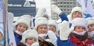 В Алтайском крае торжественно открыли Всероссийскую патриотическую акцию «Снежный десант»
