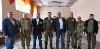В Камне-на-Оби 16 офицеров и рядовых Вооруженных сил РФ награждены медалями «Ветеран боевых действий»
