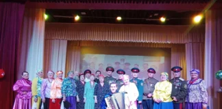 В Камне-на-Оби прошел отчетный концерт ансамбля «Казачья душа»