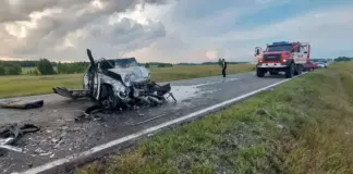 Двое взрослых и ребенок погибли в жестком лобовом ДТП в Каменском районе