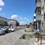 В Камне-на-Оби на финишной прямой благоустройство пешеходно-парковочной зоны в центре